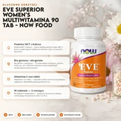 Eve Superior Women’s Multiwitamina 90 tab – Now Food