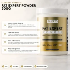 Fat Expert w proszku 300g – BeKeto