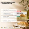 Focaccia Keto 80g – Pronutrition