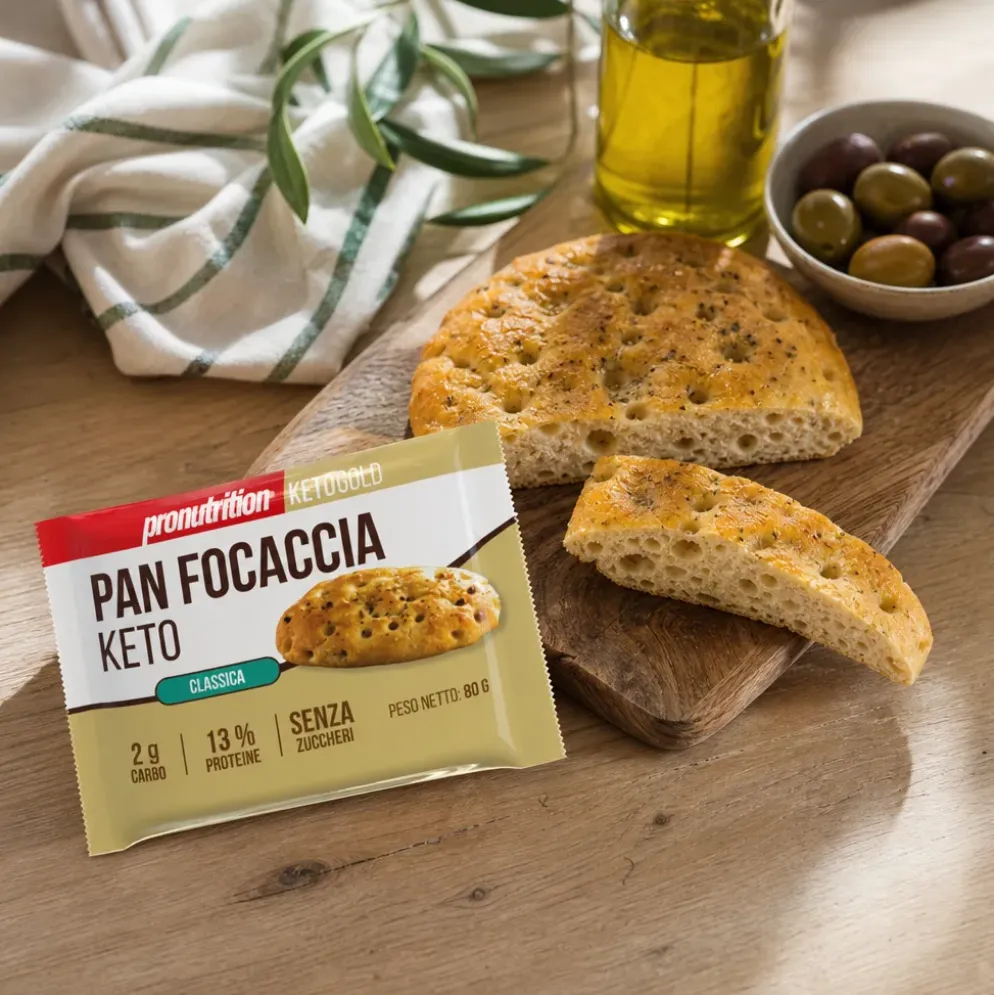 Focaccia Keto 80g – Pronutrition