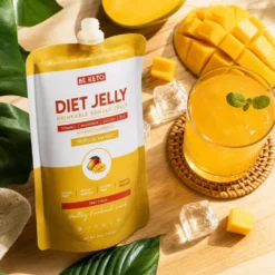 Galaretka Dietetyczna Konjac – Tropikalne Mango 150g – BeKeto
