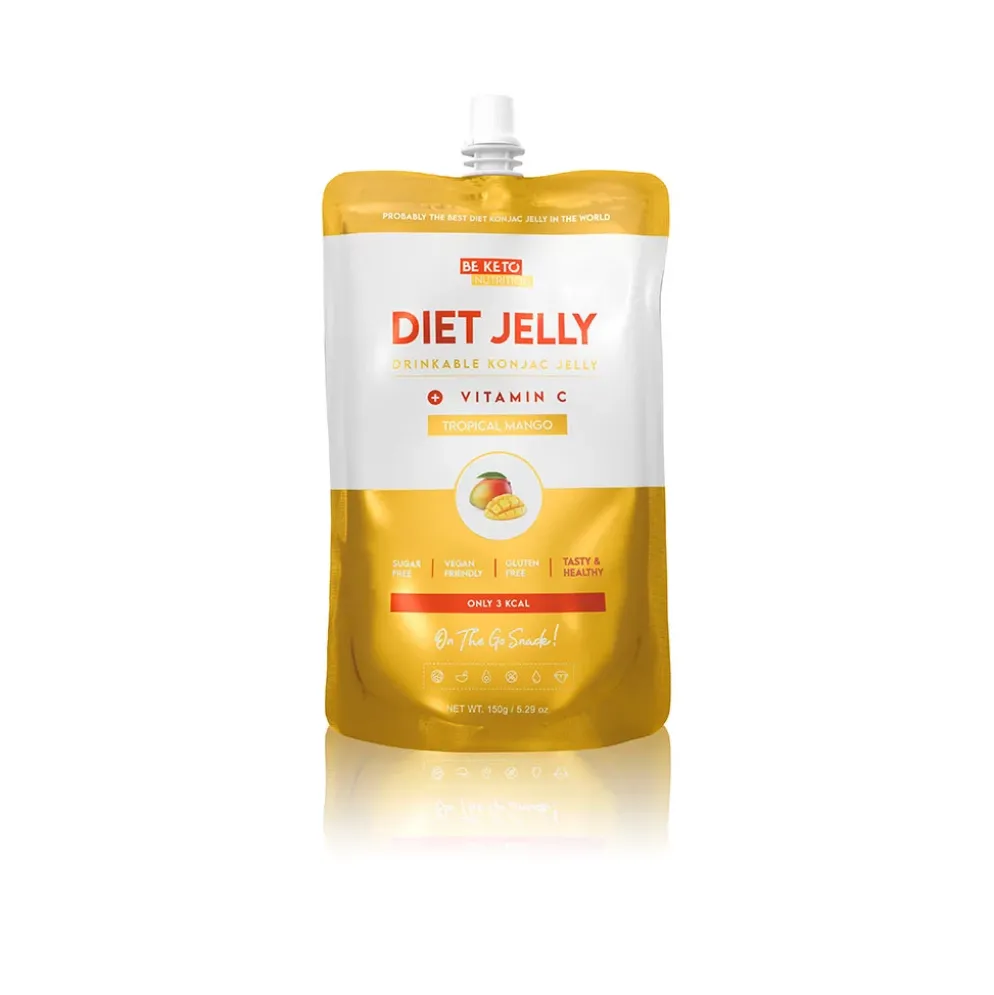 Galaretka Dietetyczna Konjac – Tropikalne Mango 150g – BeKeto