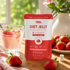 Galaretka Dietetyczna Konjac – Świeża Truskawka 150g – BeKeto