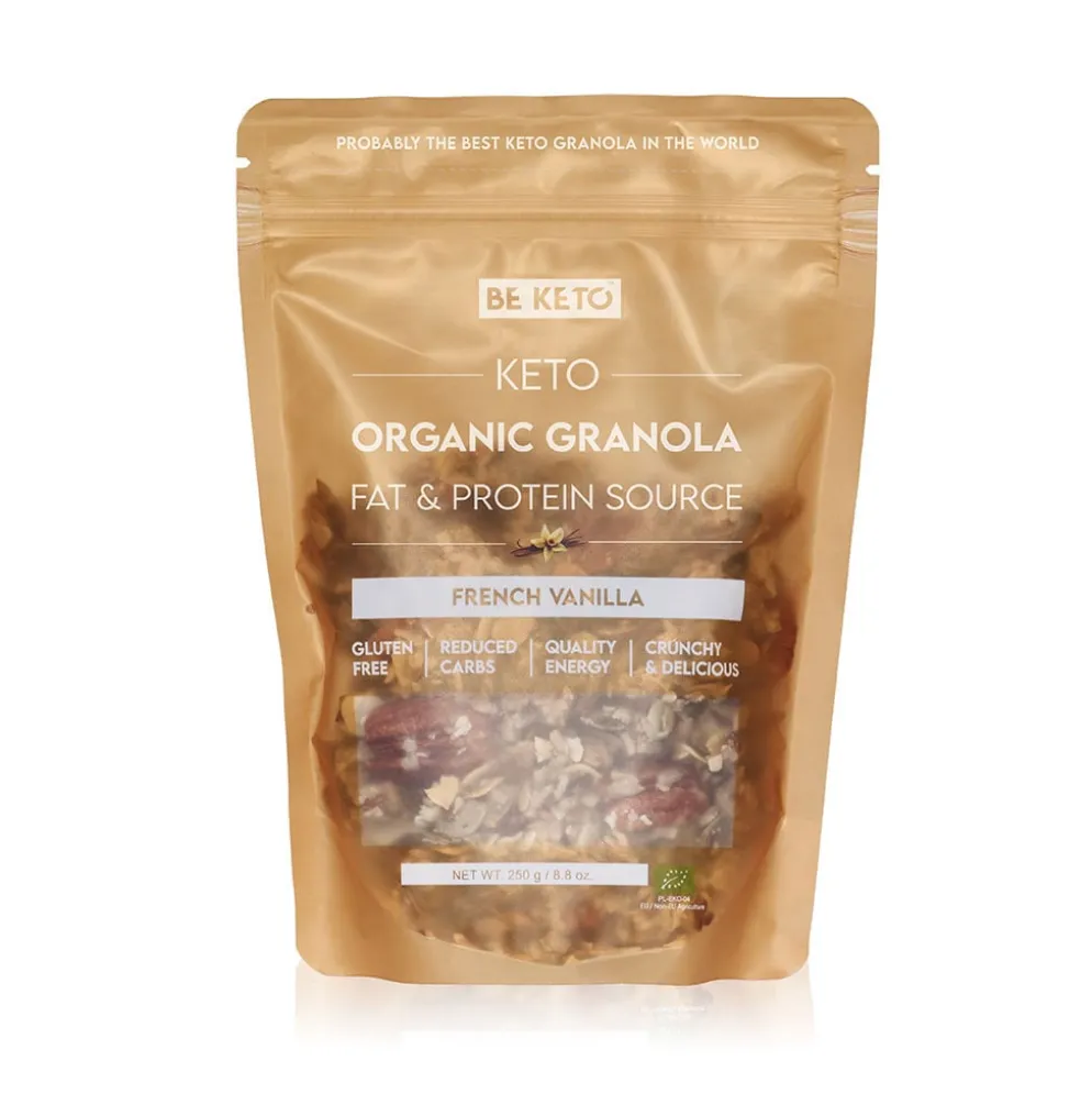 Granola Keto BIO – Francuska Wanilia 250g – Beketo