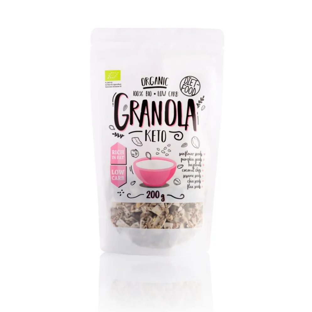 Granola Keto BIO 200g – Diet-Food