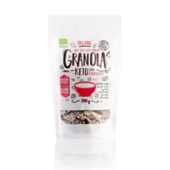Granola Keto BIO Malinowa 200g – Diet-Food