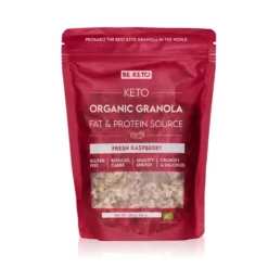 Granola Keto BIO – Świeża Malina 250g – BeKeto
