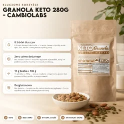 Granola Keto 280g – CambioLabs
