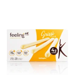 Grissini Niskowęglowodanowe z Rozmarynem 150g – FeelingOK
