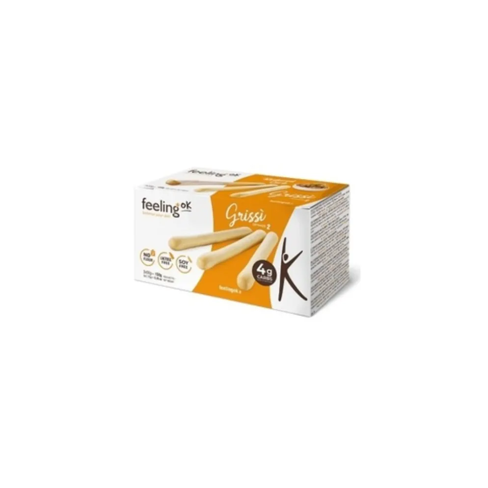 Grissini Niskowęglowodanowe z Oregano Optimize 150g – Feeling OK