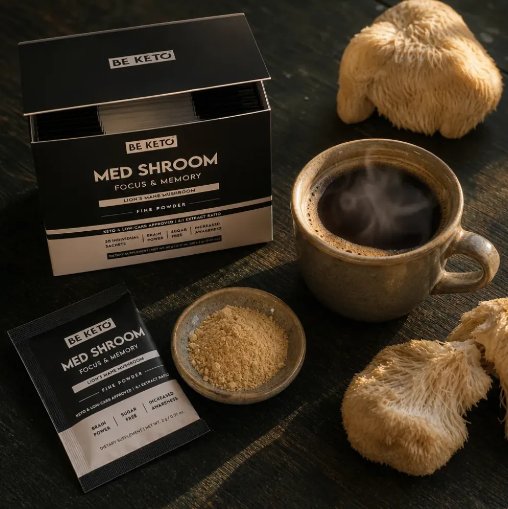 Grzybki Lion’s Mane Med Shroom 30 saszetek – Med Shroom