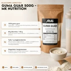 Guma Guar 500g – MK Nutrition