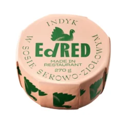 Indyk w sosie serowo-ziołowym 270g – Ed Red