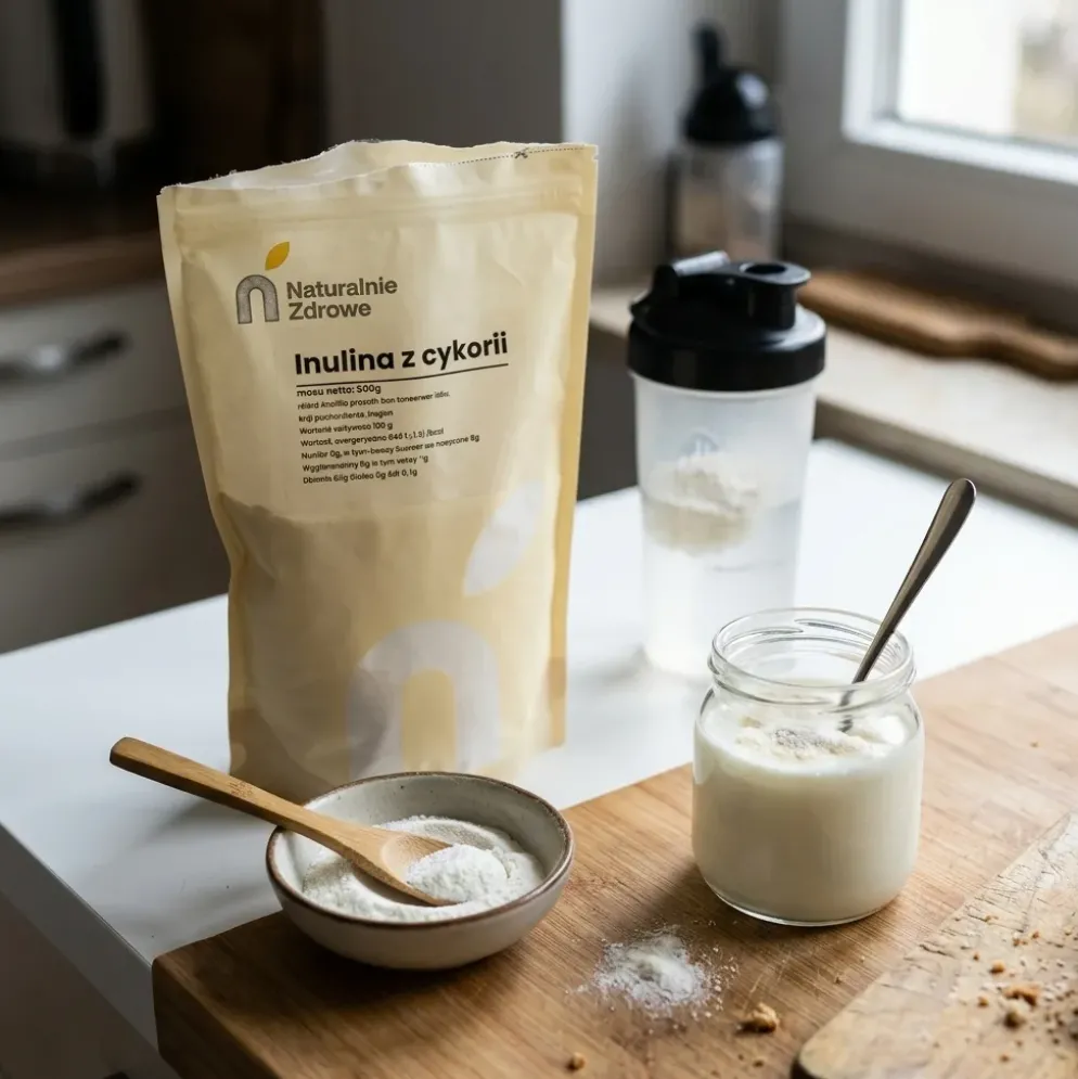 Inulina z cykorii 1000g – Naturalnie Zdrowe
