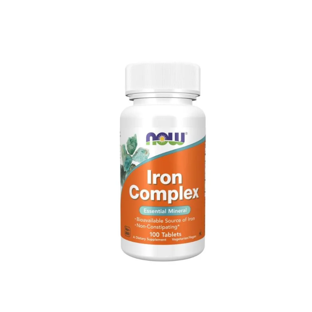 Iron Complex 100 tab – Now Food