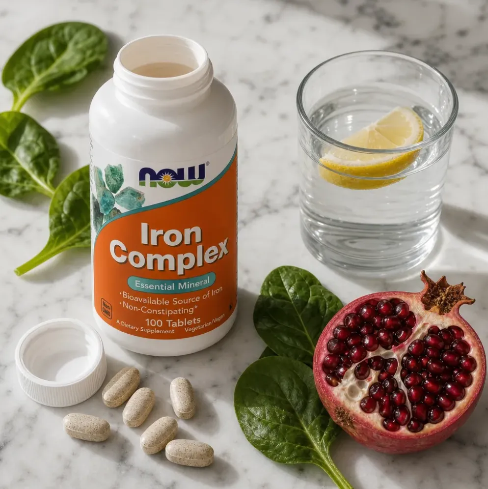Iron Complex 100 tab – Now Food