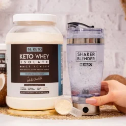 Izolat Białka z Olejem MCT – Kokos & Biała Czekolada 800g – BeKeto