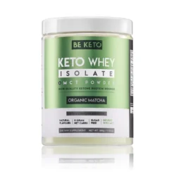 Izolat Białka z Olejem MCT – Matcha 300g – BeKeto