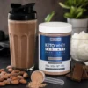 Izolat Białka z Olejem MCT – Naturalna Czekolada 300g – BeKeto