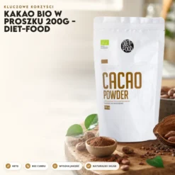 Kakao BIO w Proszku 200g – Diet-Food