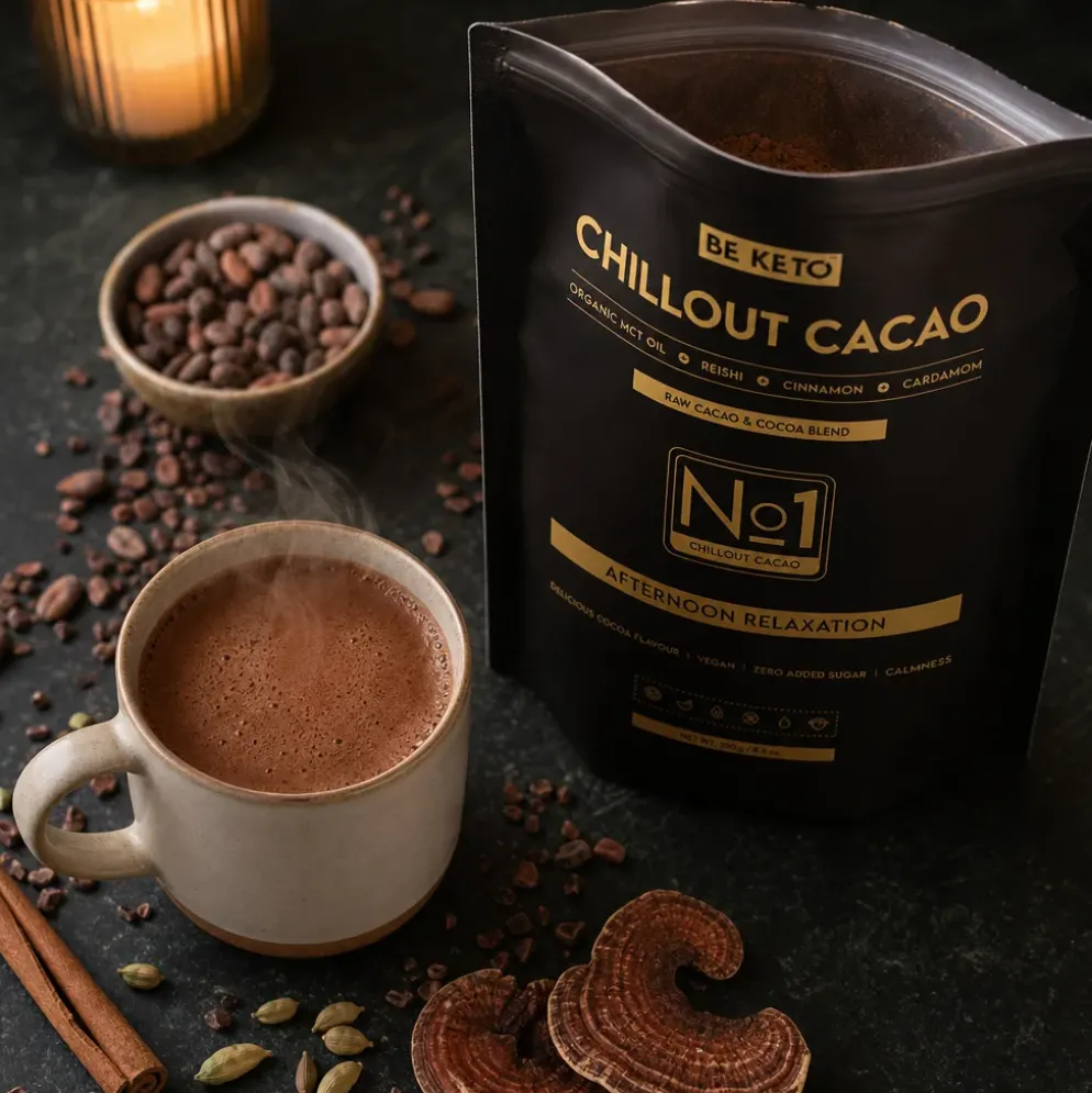 Kakao Ceremonialne – Chillout Cynamon & Kardamon 250g – Beketo