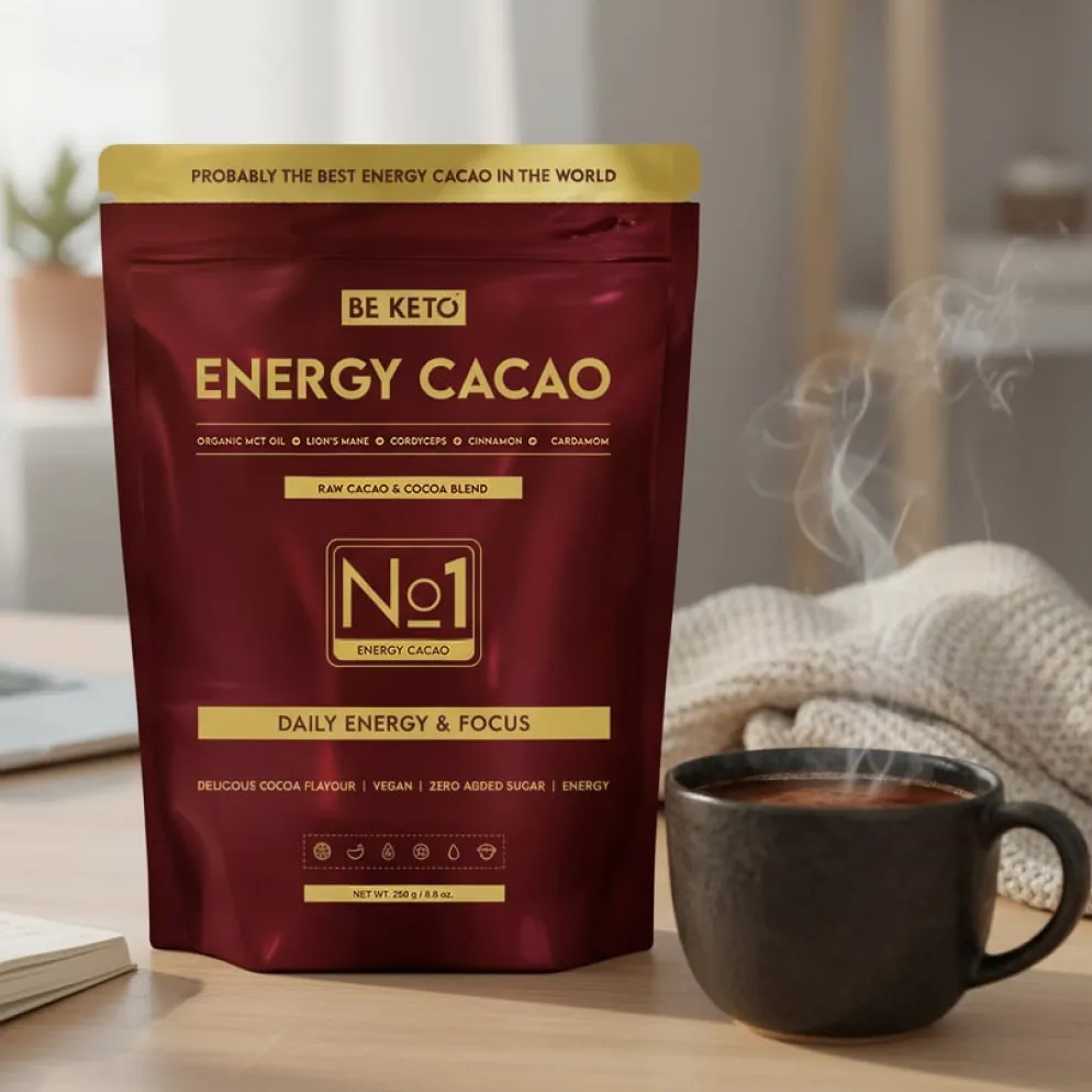 Kakao Ceremonialne – Energy Cynamon & Kardamon 250g – Beketo
