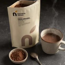 Kakao naturalne w proszku niealkalizowane 200g – Naturalnie Zdrowe