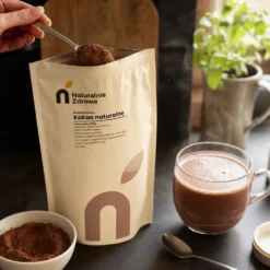 Kakao naturalne w proszku niealkalizowane 200g – Naturalnie Zdrowe