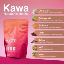 Kawa Funkcjonalna z Grzybami i Adaptogenami 180g (30 porcji) – Nootri