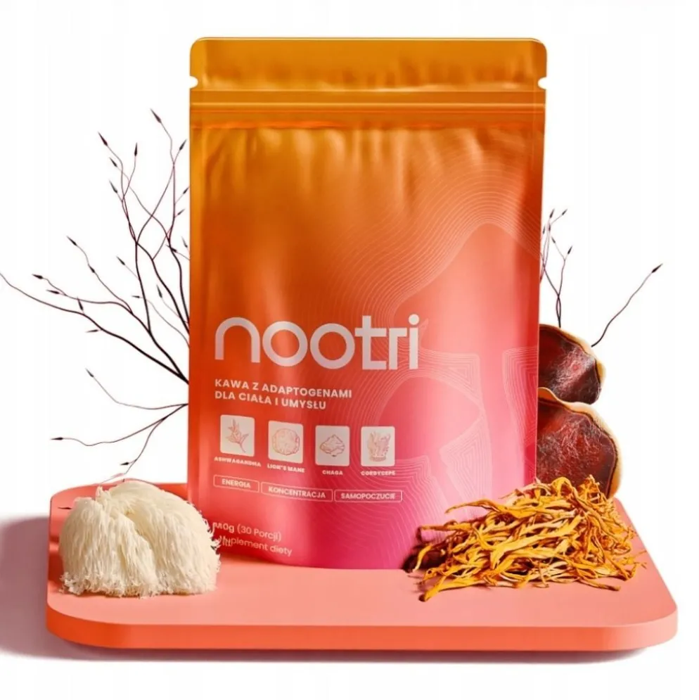 Kawa Funkcjonalna z Grzybami i Adaptogenami 180g (30 porcji) – Nootri
