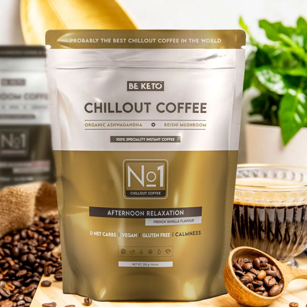 Kawa Rozpuszczalna Chillout – Francuska Wanilia 250g – BeKeto