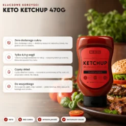 Ketchup Keto 470g – Beketo