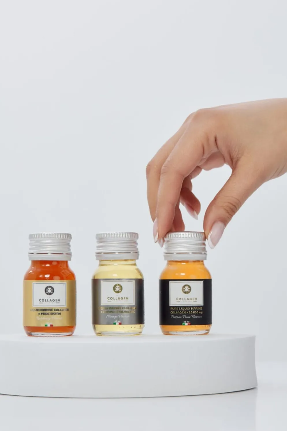 Kolagen Morski Płynny Mix Smaków 3x30ml – The Collagen Company