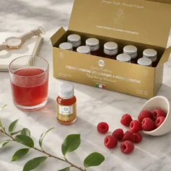 Kolagen Morski Płynny z Czystą Biotyną Malinowy 10x30ml – The Collagen Company