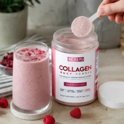 Kolagen z Olejem MCT – Dzika Malina 300g – BeKeto
