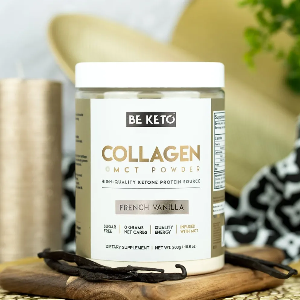 Kolagen z Olejem MCT – Francuska Wanilia 300g – BeKeto