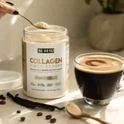 Kolagen z Olejem MCT – Francuska Wanilia 300g – BeKeto