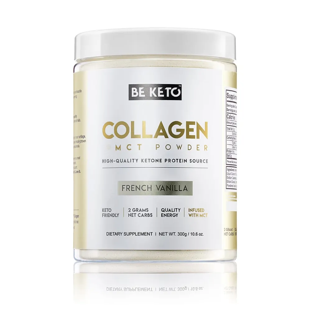 Kolagen z Olejem MCT – Francuska Wanilia 300g – BeKeto