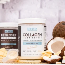 Kolagen z Olejem MCT – Kokos + Biała Czekolada 300g – BeKeto