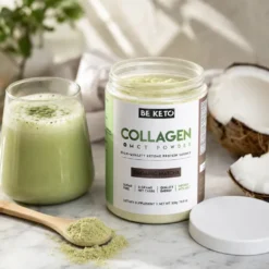 Kolagen z Olejem MCT – Matcha 300g – BeKeto