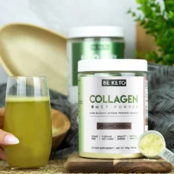 Kolagen z Olejem MCT – Matcha 300g – BeKeto