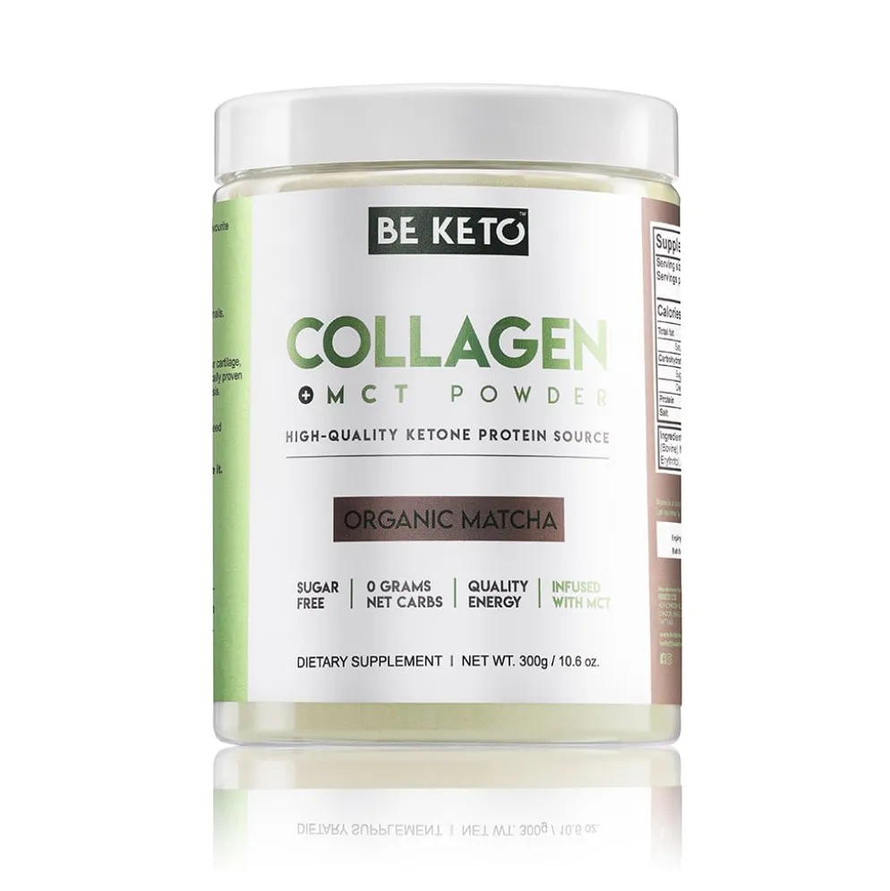Kolagen z Olejem MCT – Matcha 300g – BeKeto