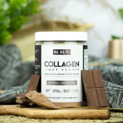 Kolagen z Olejem MCT – Naturalna Czekolada 300g – BeKeto