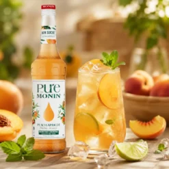 Koncentrat Bezcukrowy PURE (Brzoskwinia Morela) Peach Apricot 0,7l – Monin