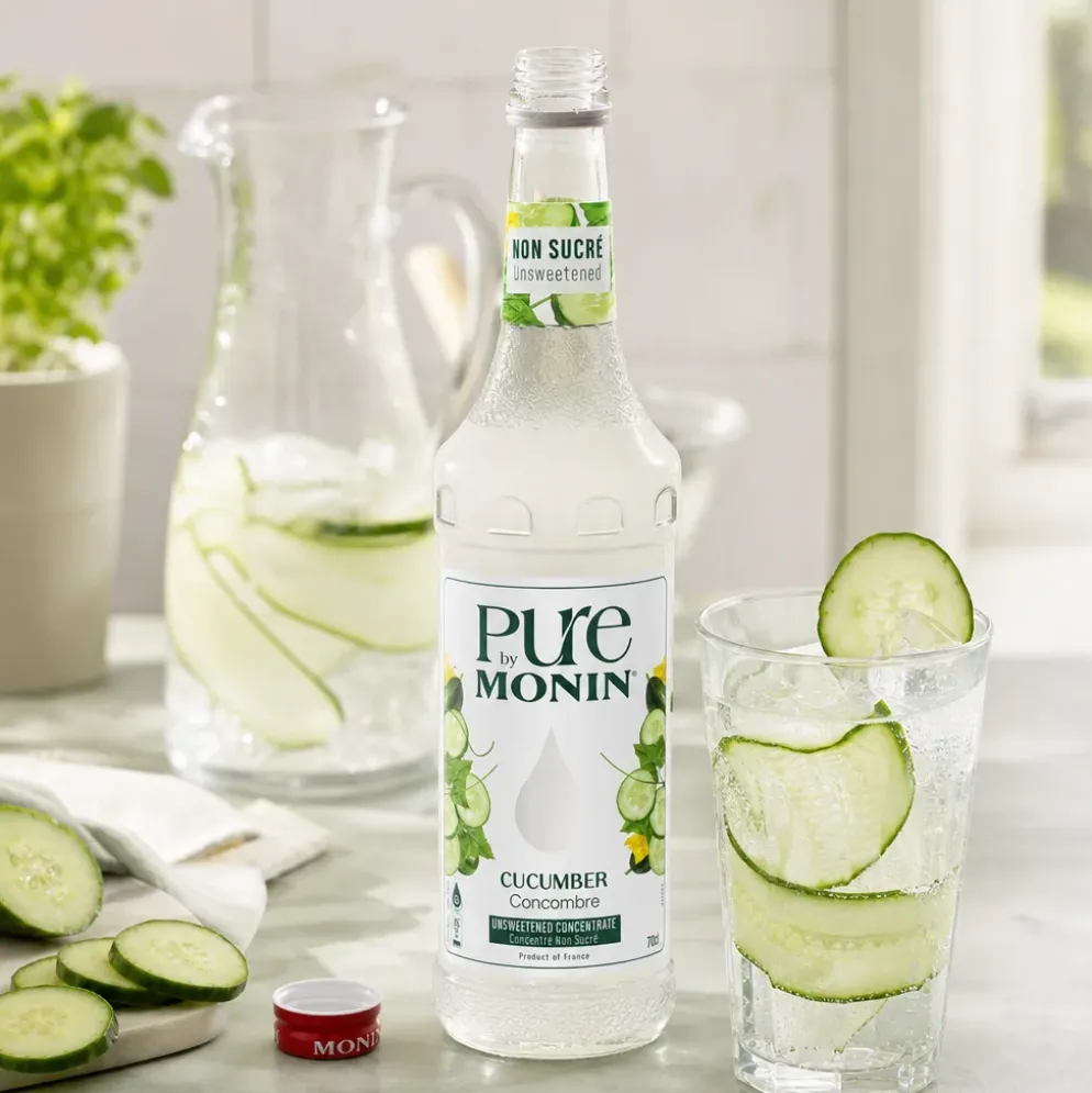 Koncentrat Bezcukrowy PURE (Ogórek) Cucumber 0,7l – Monin