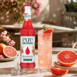 Koncentrat Bezcukrowy PURE (Różowy Grejpfrut) Pink Grapefruit 0,7l – Monin