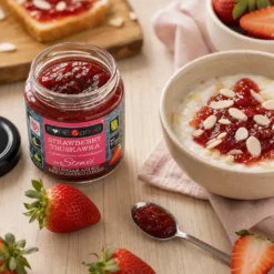 Konfitura Truskawkowa ze Stewią 200g – Pure&Good