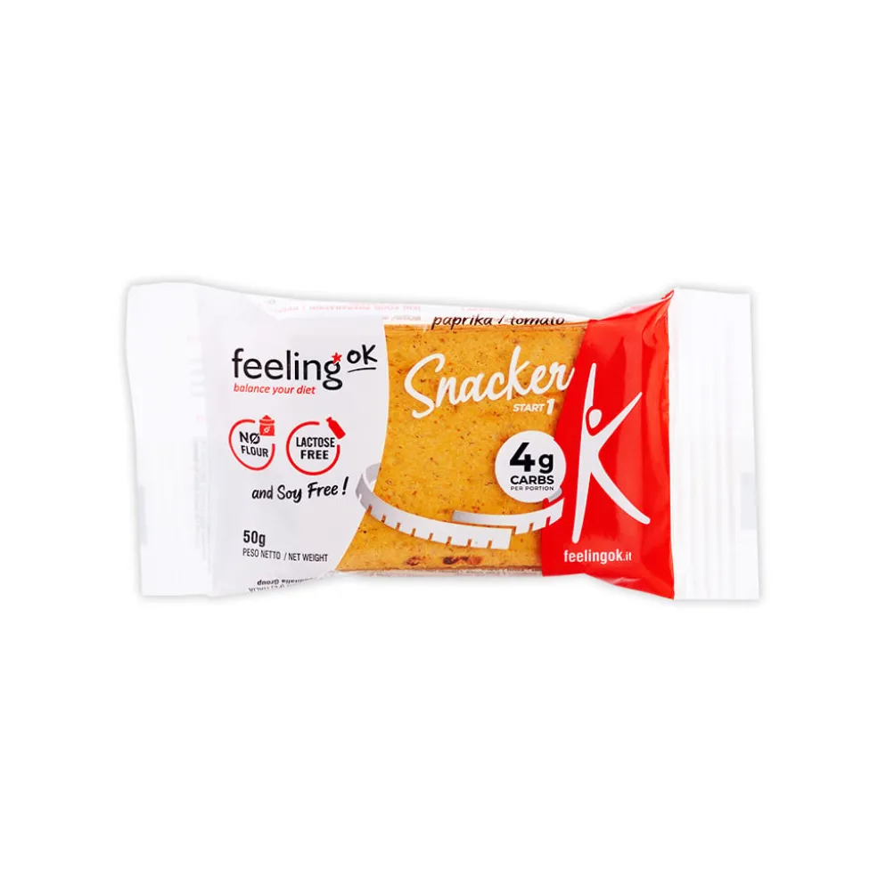 Krakersy Keto – Pomidorowe 50g – FeelingOK