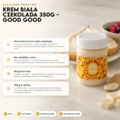 Krem Biała Czekolada 350g – Good Good