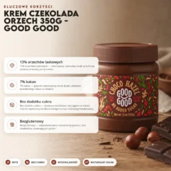 Krem Czekolada Orzech 350g – Good Good